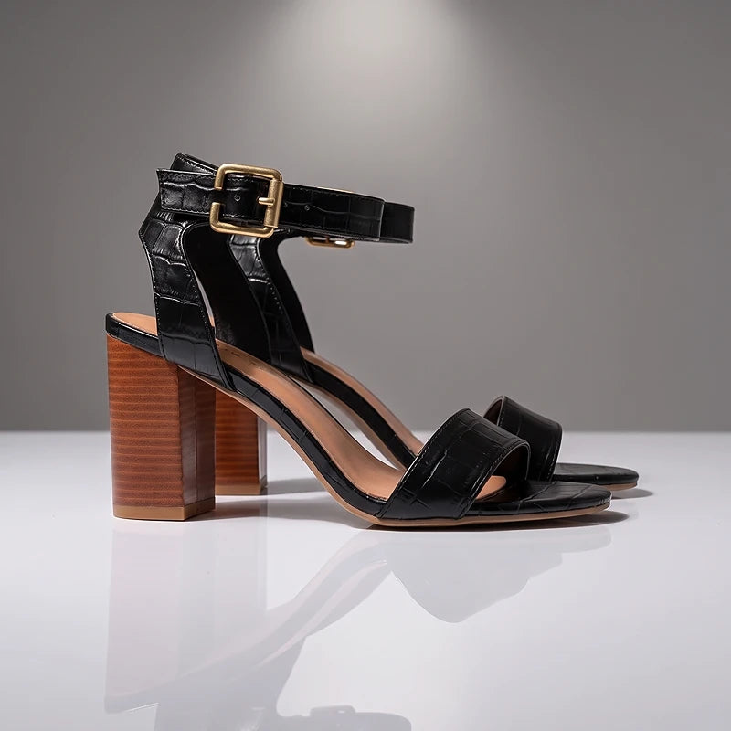 Perrine Leather Sandals