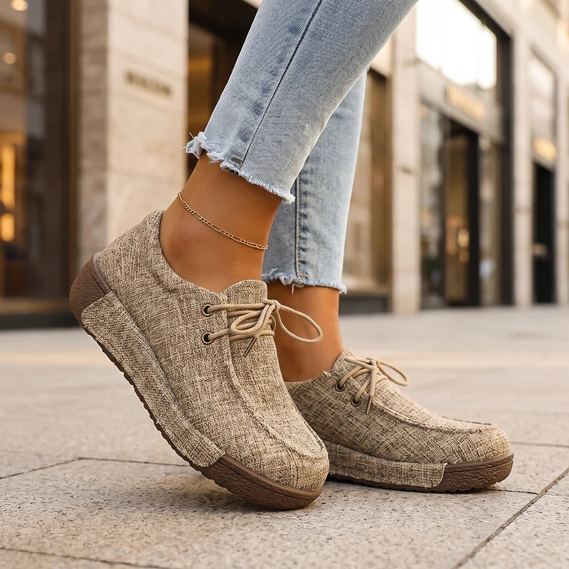 Léonie Lace-Up Sneakers