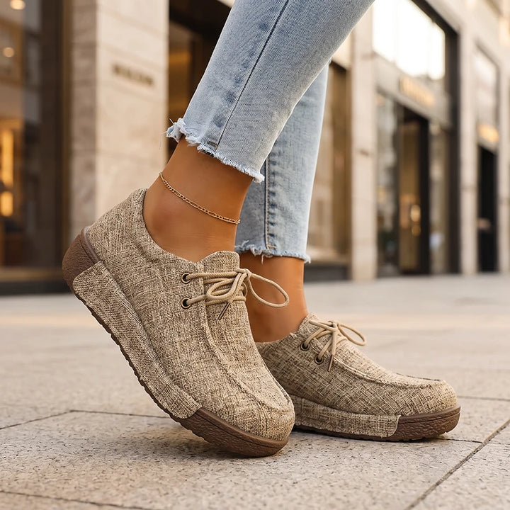 Léonie Lace-Up Sneakers
