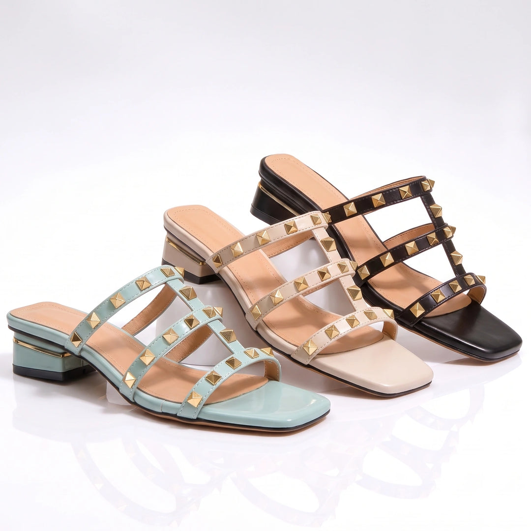 Chloe Stud Sandals