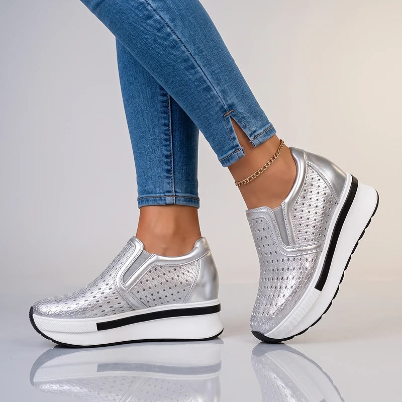 Lucie Wedge Sneakers