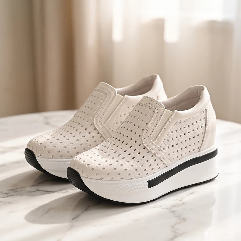 Lucie Wedge Sneakers