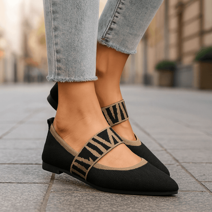 Mila Knit Flats
