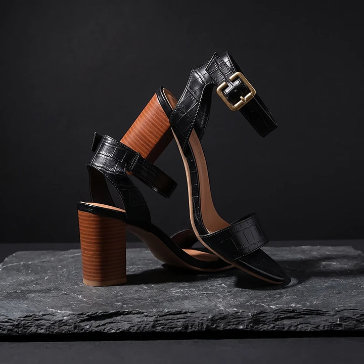 Perrine Leather Sandals
