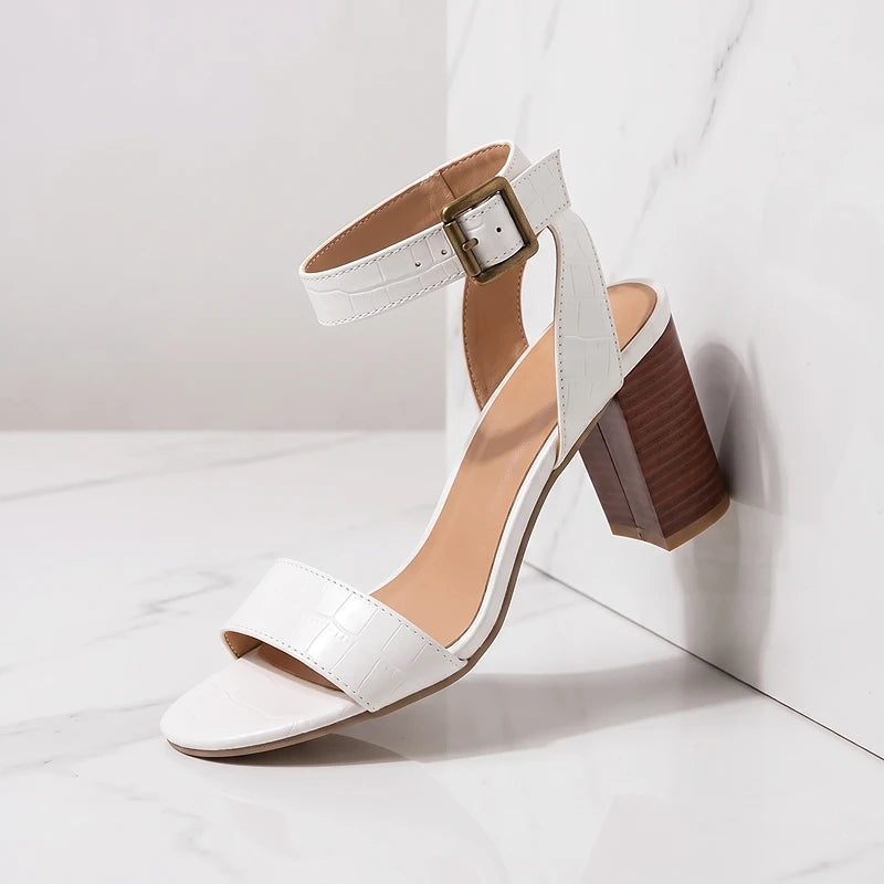 Perrine Leather Sandals