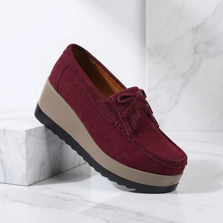 Faustine Suede Loafers
