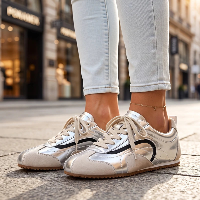 Aline Suede Sneakers