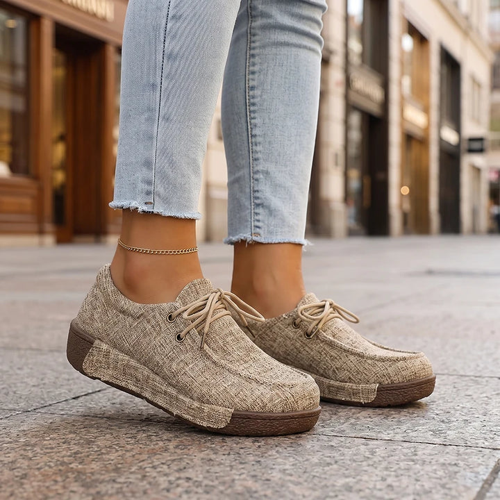 Léonie Lace-Up Sneakers