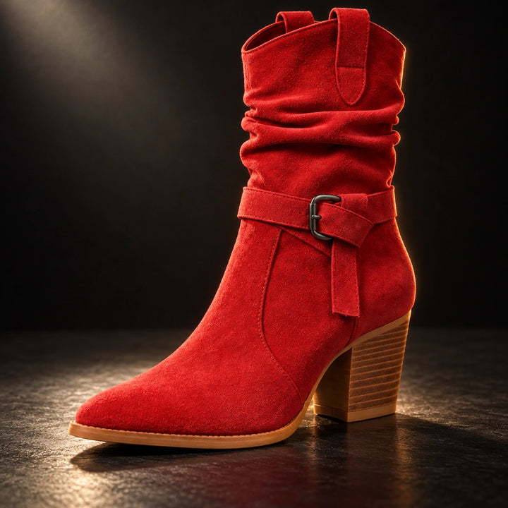 Mallory Suede Mid-Calf Boots