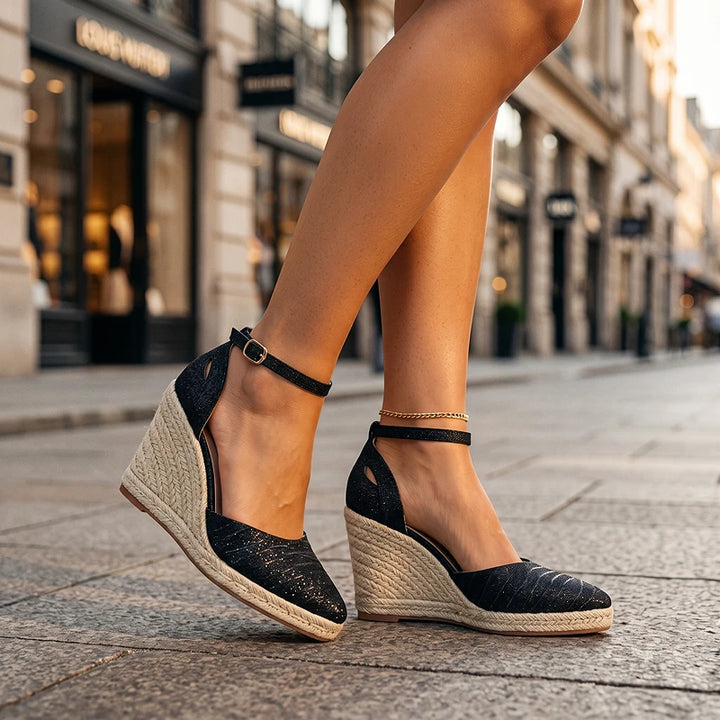Carmen Espadrille Wedges