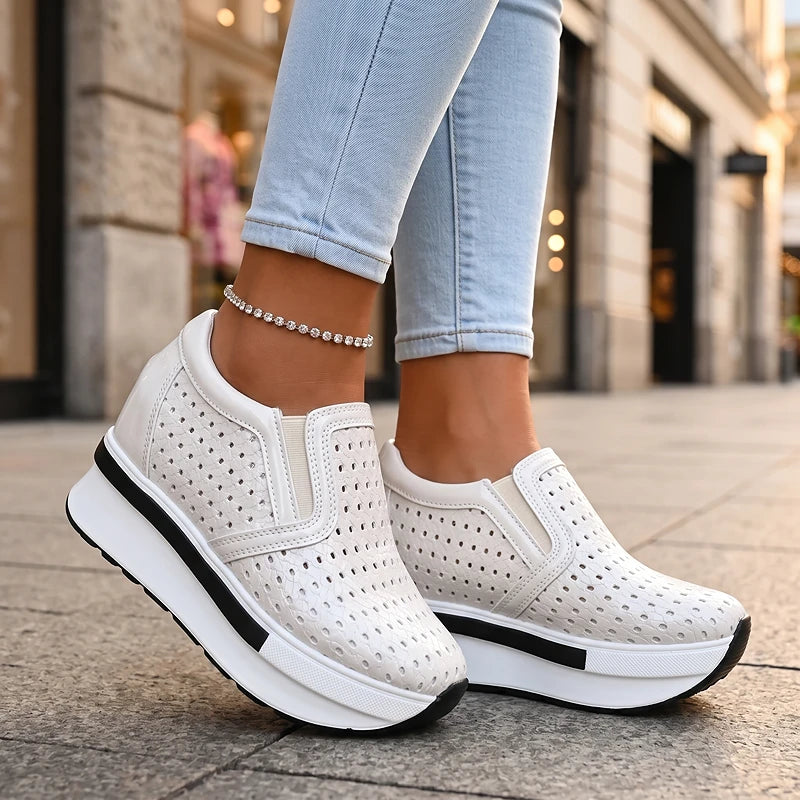 Lucie Wedge Sneakers