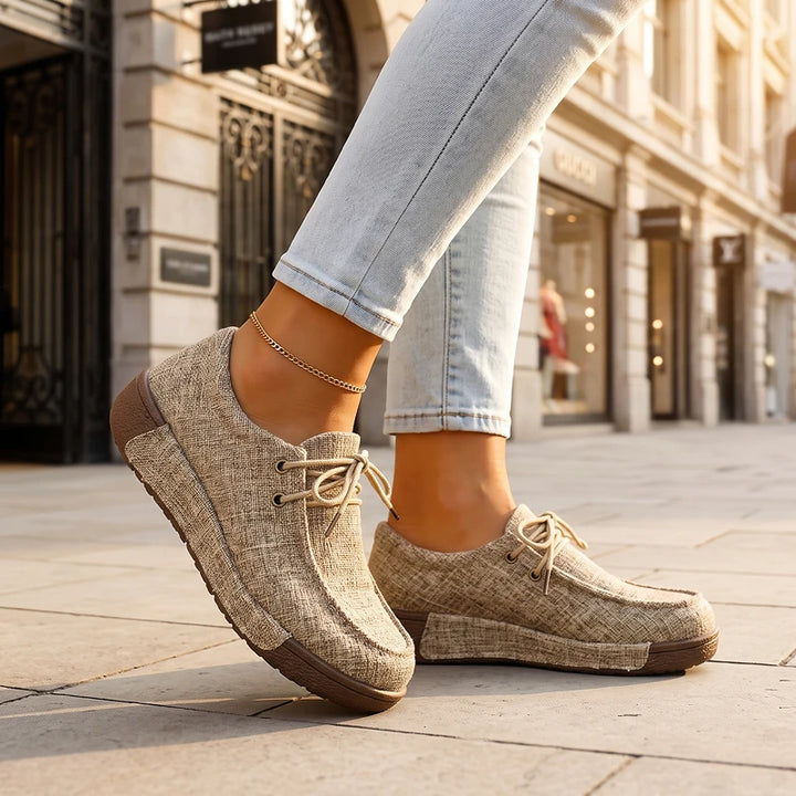 Léonie Lace-Up Sneakers