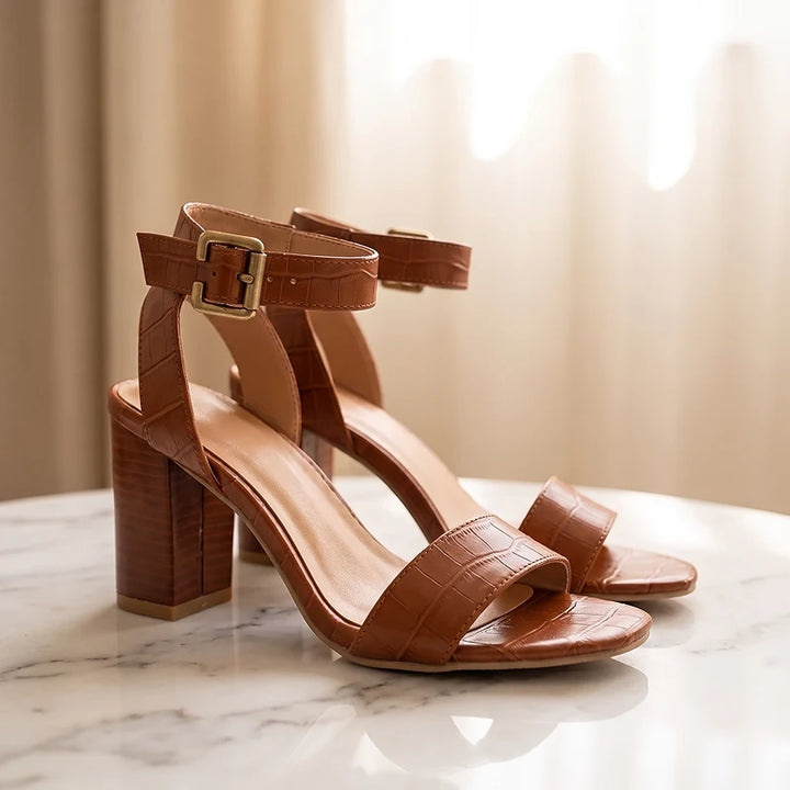 Perrine Leather Sandals