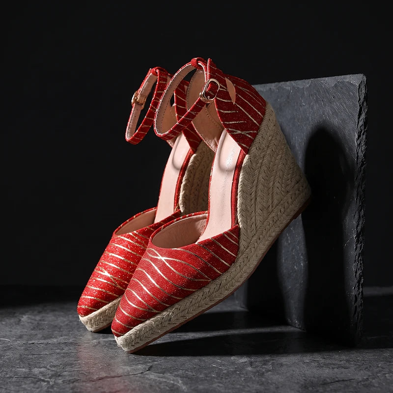 Carmen Espadrille Wedges