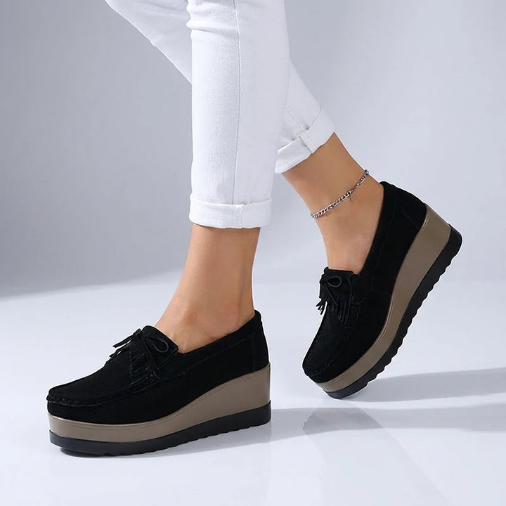Faustine Suede Loafers