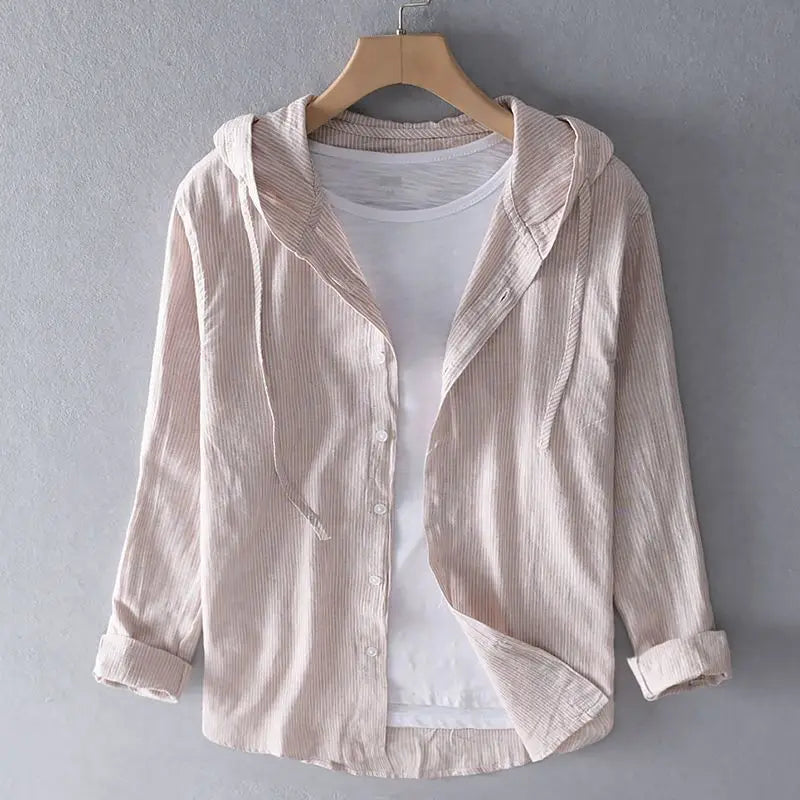 Enduro Linen Hoodie Shirt