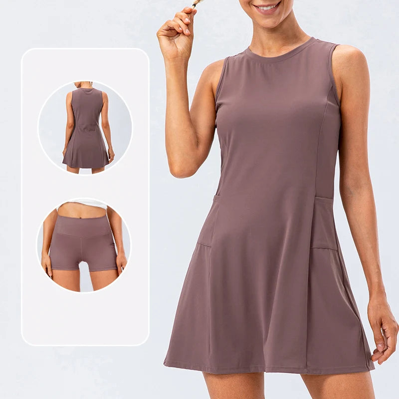 Acemove Skirt Set