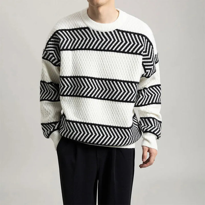Chevron Edge Sweater