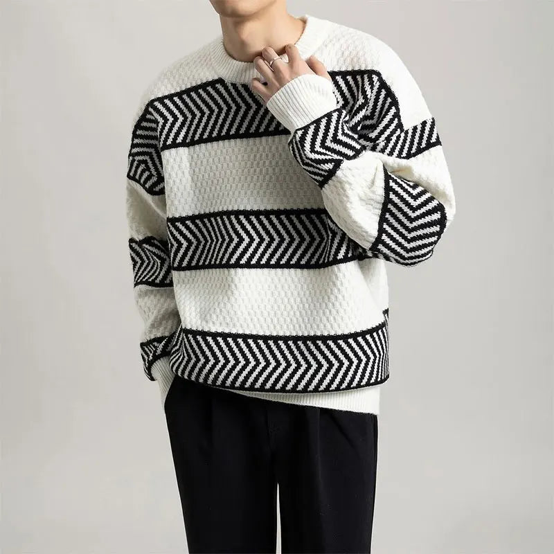 Chevron Edge Sweater