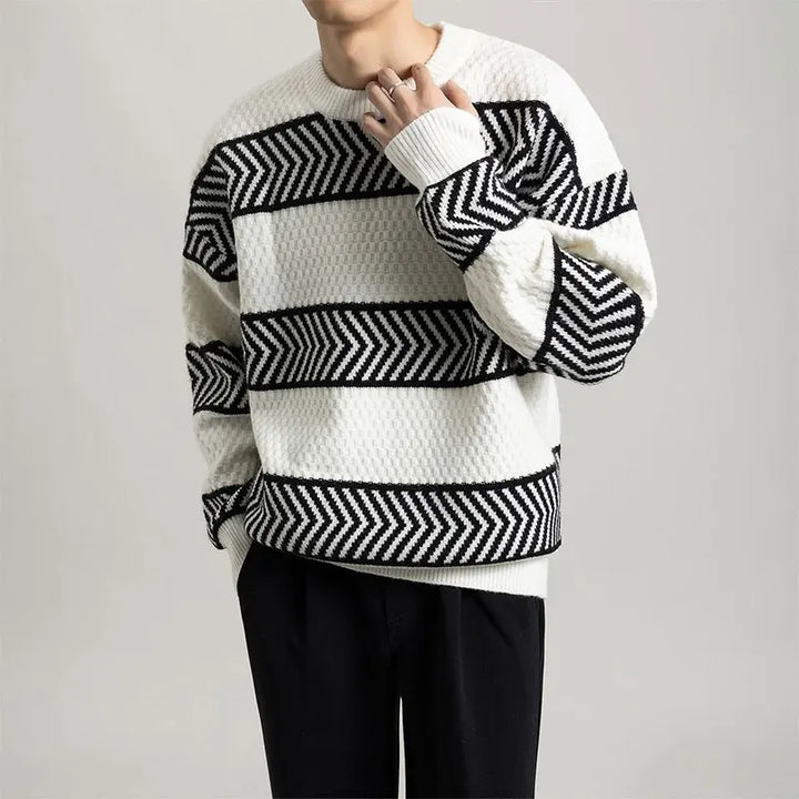Chevron Edge Sweater
