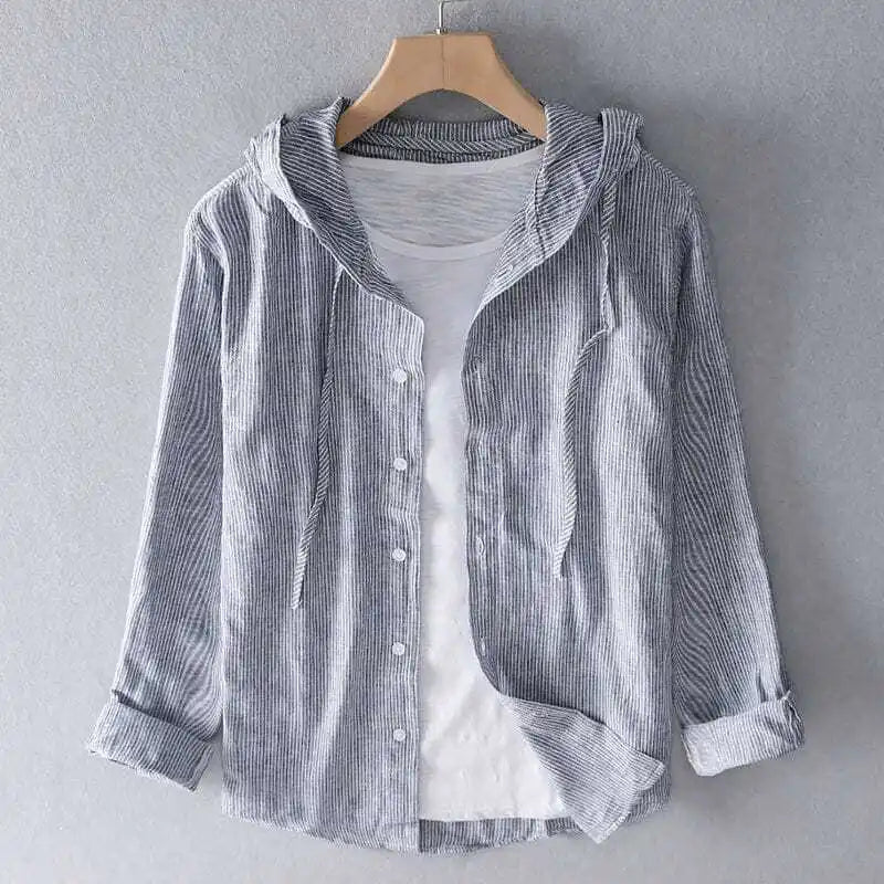 Enduro Linen Hoodie Shirt