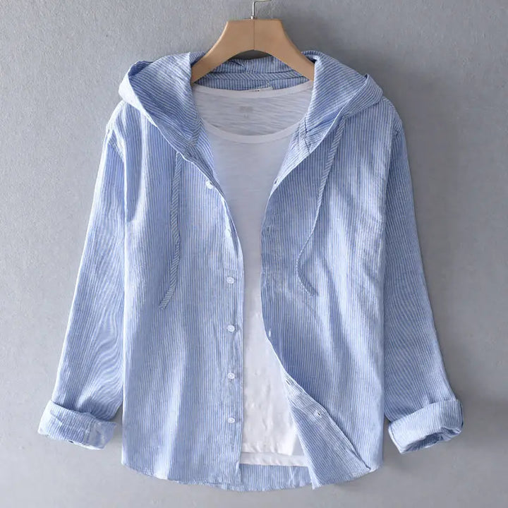 Enduro Linen Hoodie Shirt