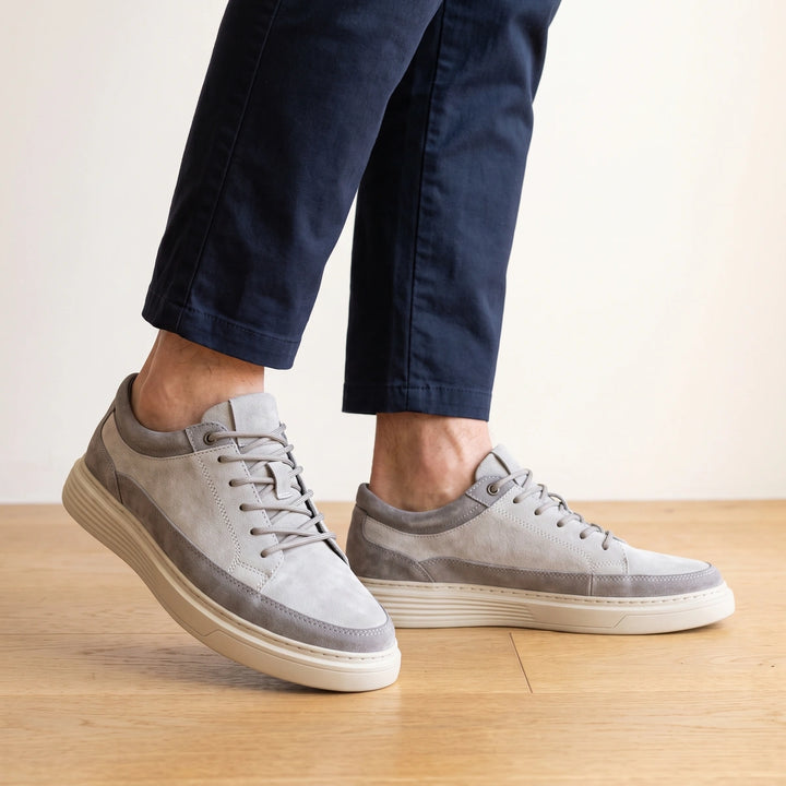 Fitzgerald Orthopedic Suede Sneakers - Gray