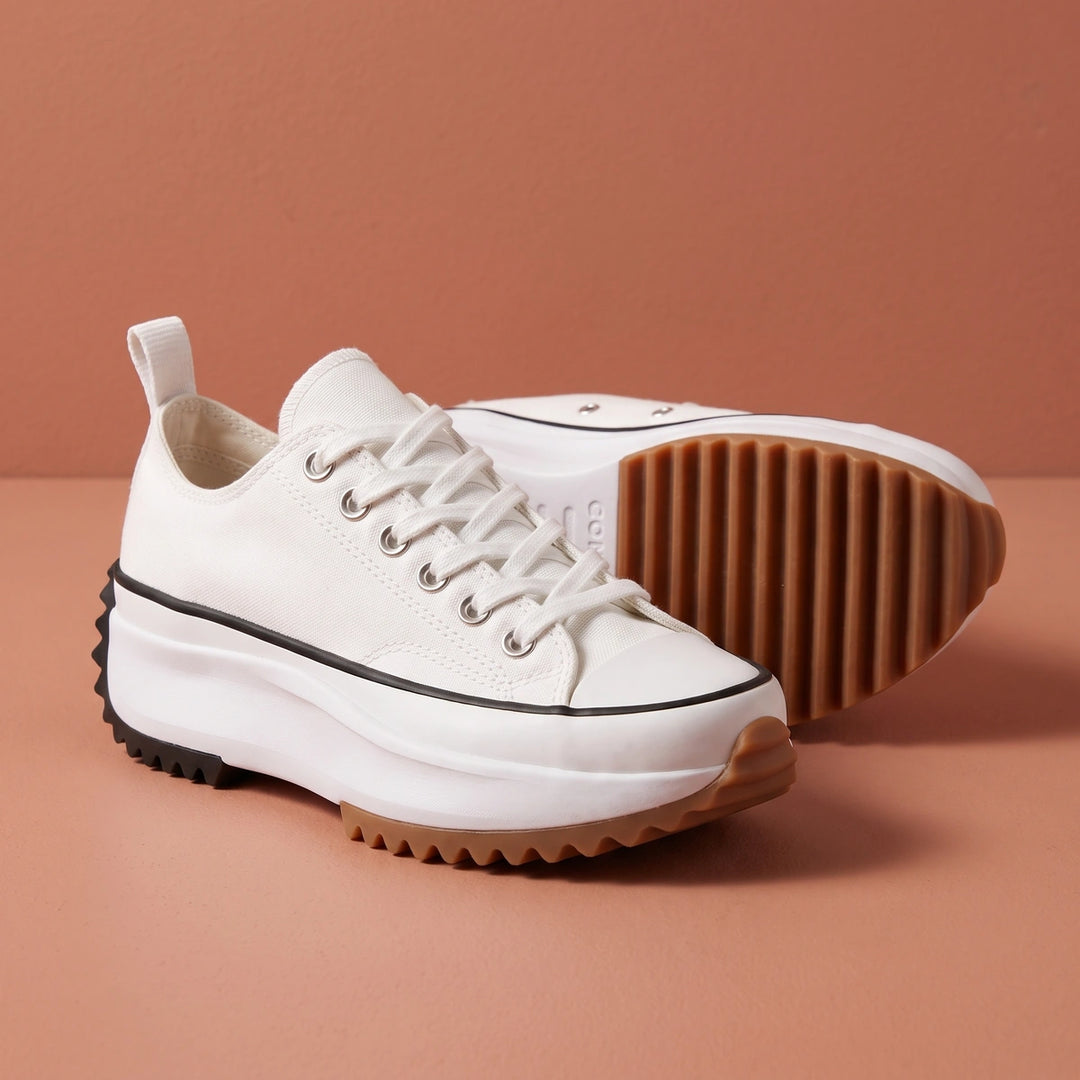 Nadine Orthopedic Platform Sneakers - White